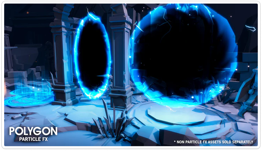 Glowing arcane portal